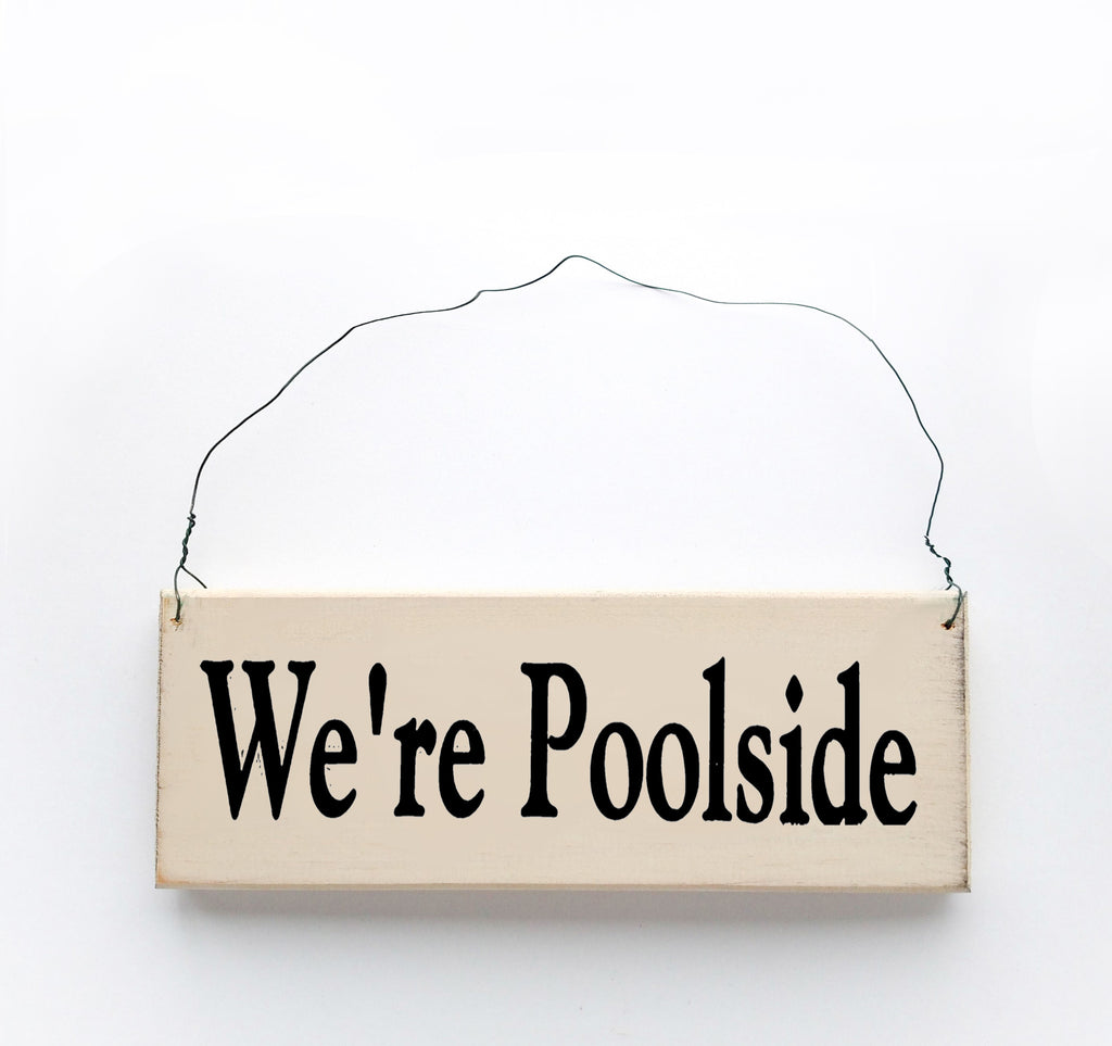 We're Poolside