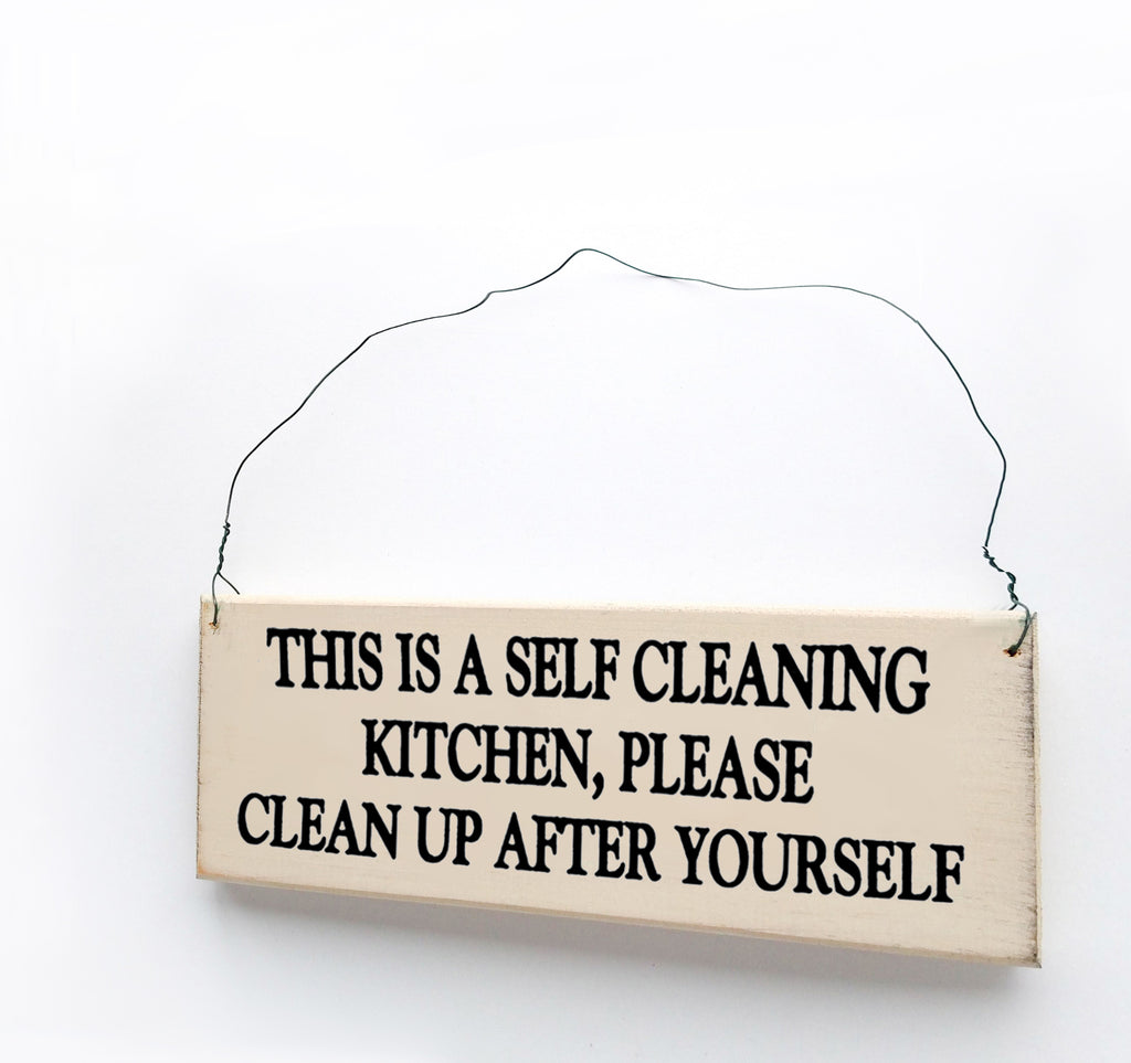 This is a Self Cleaning Kitchen, Please Clean Up After yourself
