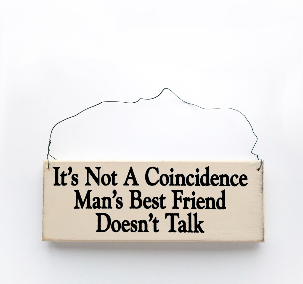 It's Not a Coincidence Man's Best Friend Doesn't Talk