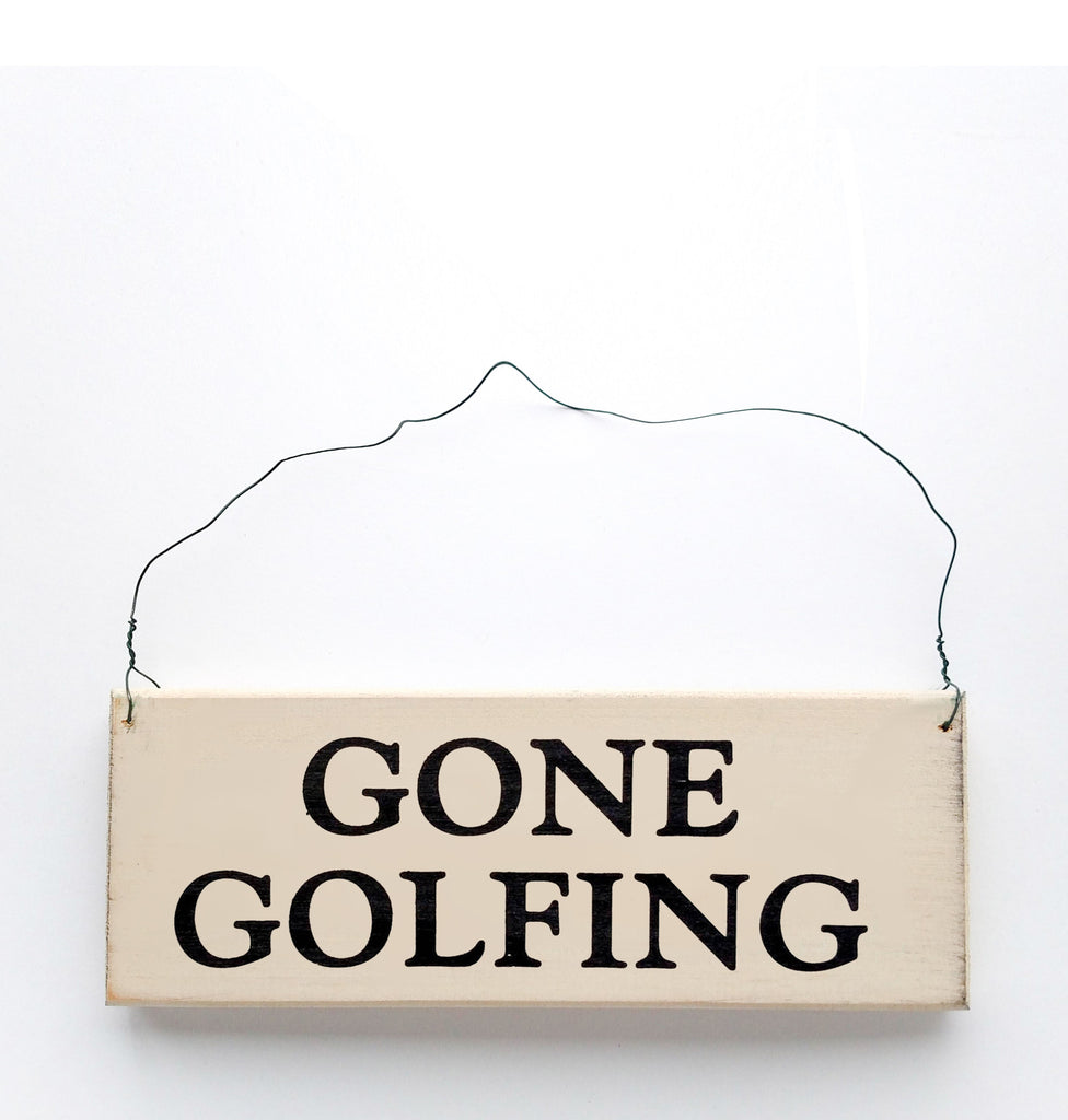 Gone Golfing