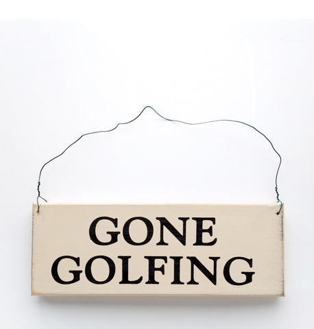 Gone Golfing