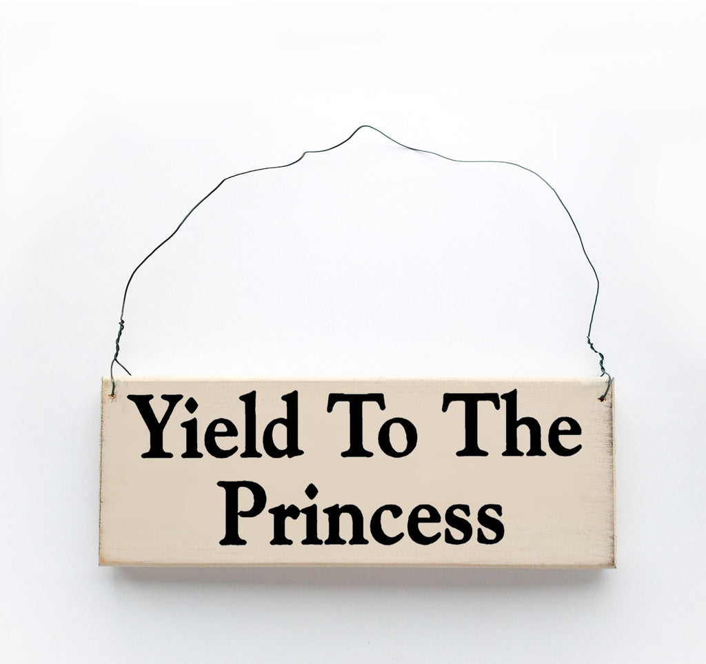 Yield to the Princess
