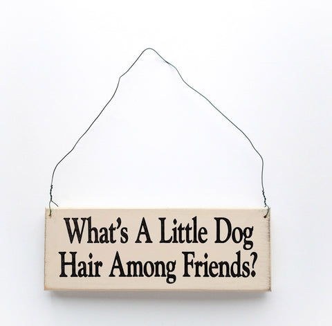 What's a Little Dog Hair Among Friends