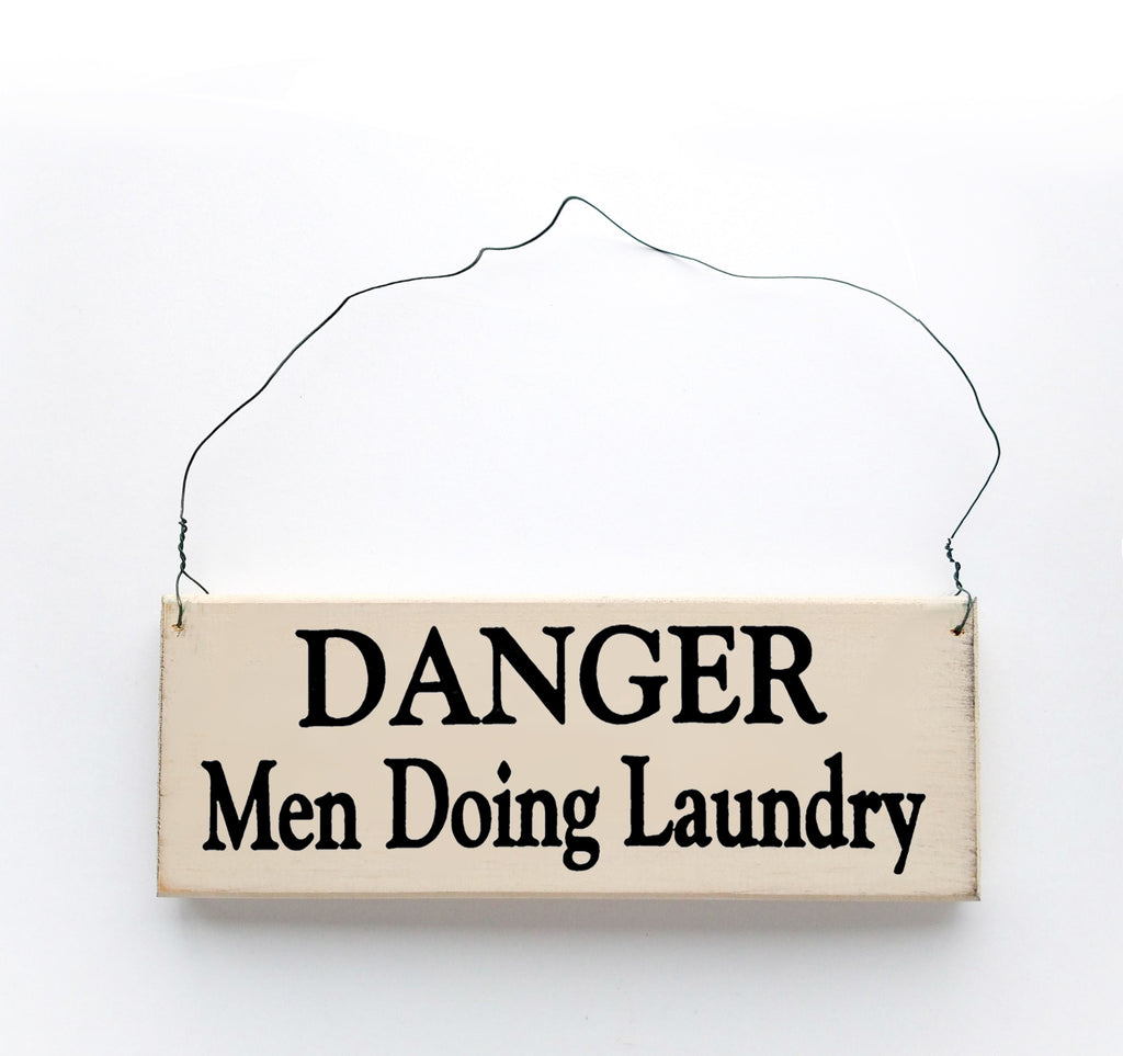 Danger Men Doing Laundry