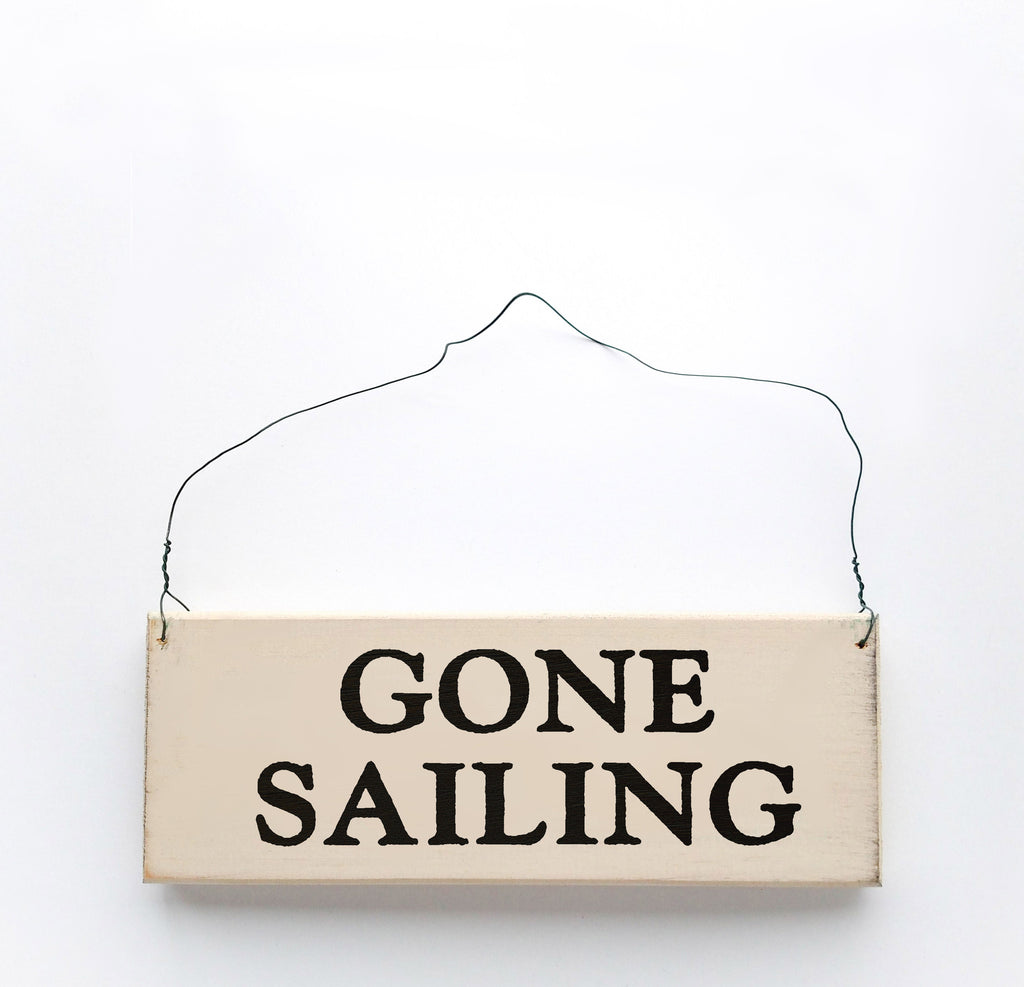 Gone Sailing